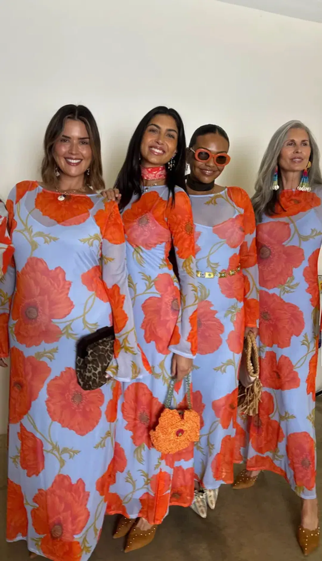 Never Fully Dressed Blue Poppy Aria Mesh Dress Size 14 for rent on The Volte - main image