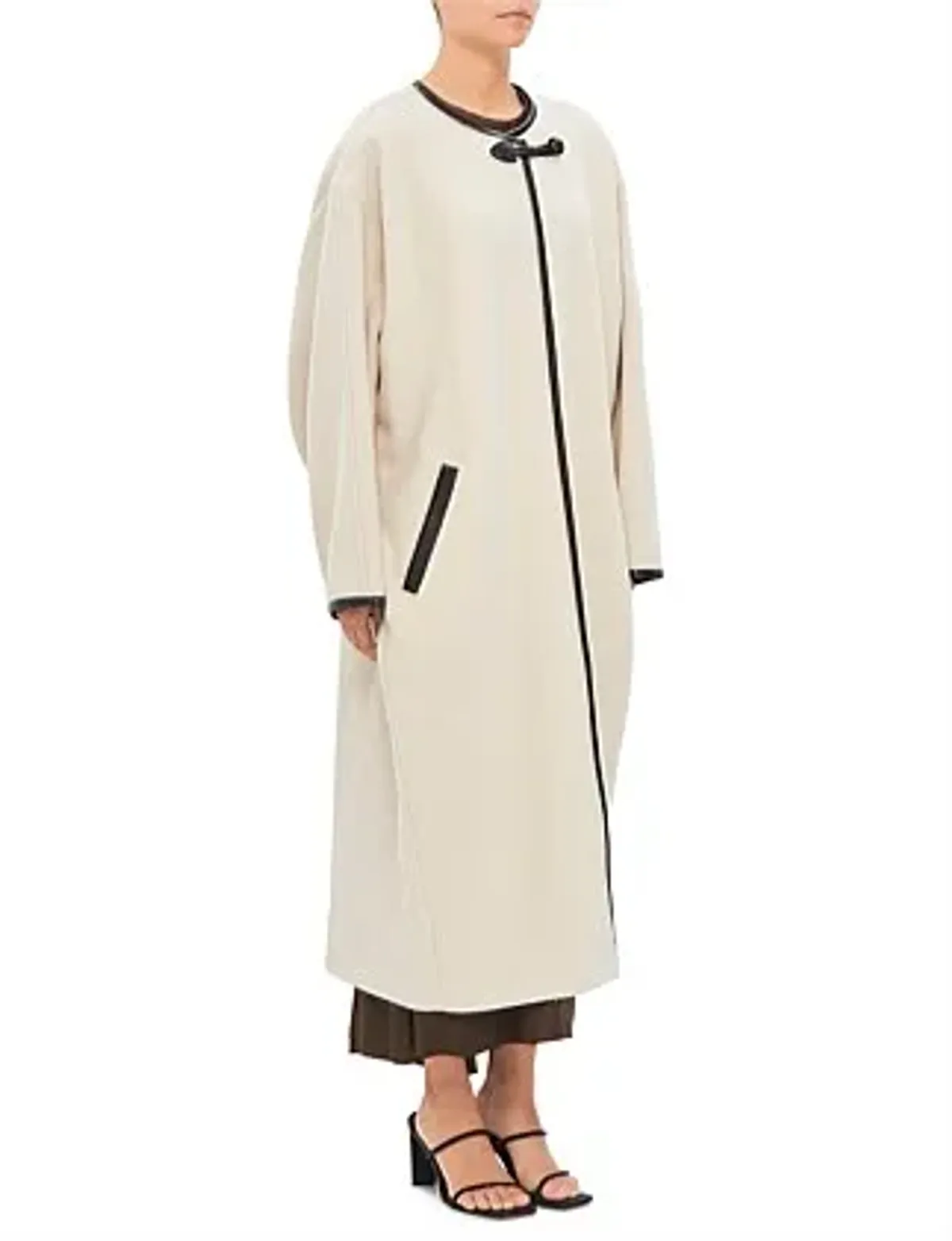 Isabel Marant Elza Coat Ecru Size 10/M - Image 3