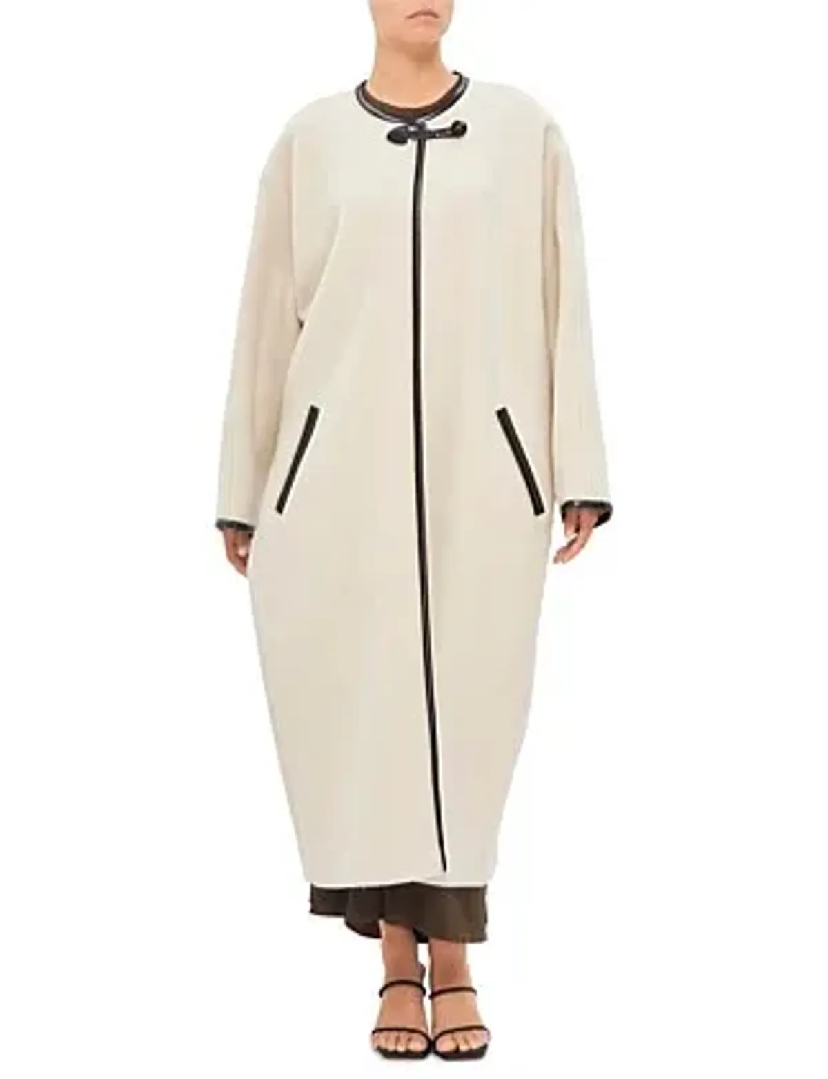 Isabel Marant Elza Coat Ecru Size 10/M - Image 5