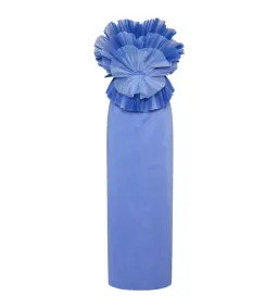 Aje Kira Midi Dress in Ocean Wave Size 8/S for rent on The Volte - image 4