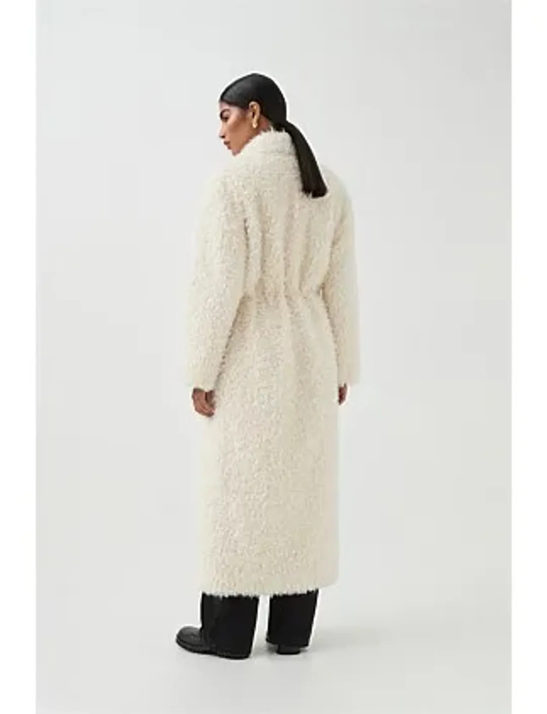 Aje Alpine Coat Ivory for rent on The Volte - main image