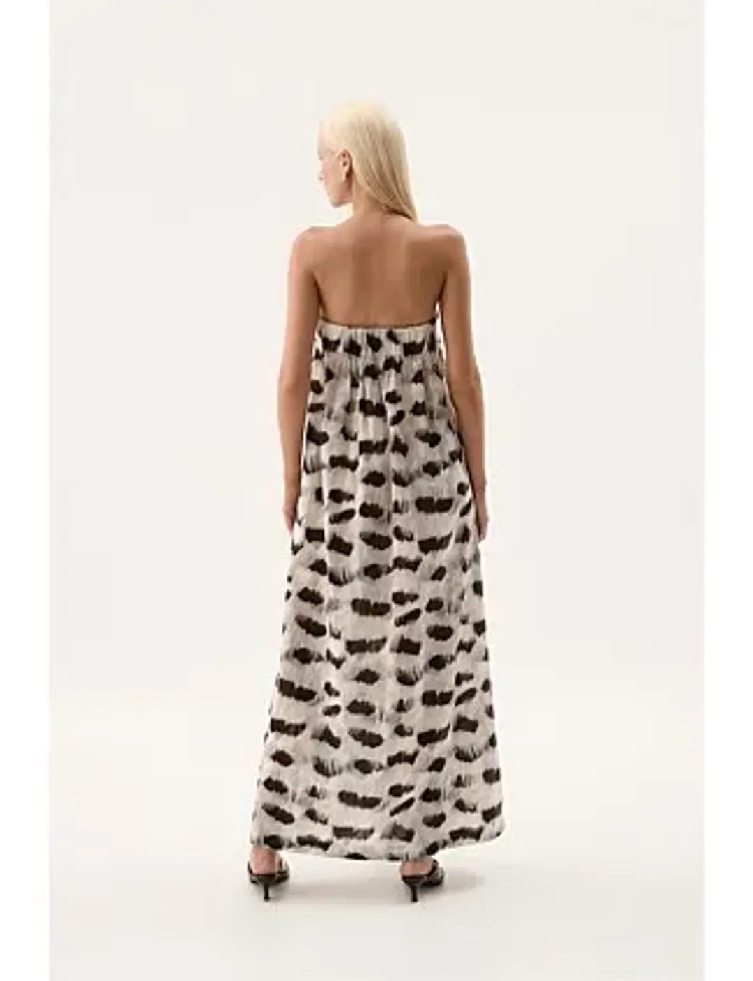 Aje Airlie Strapless Maxi Dress Size 6/XS for rent on The Volte - main image