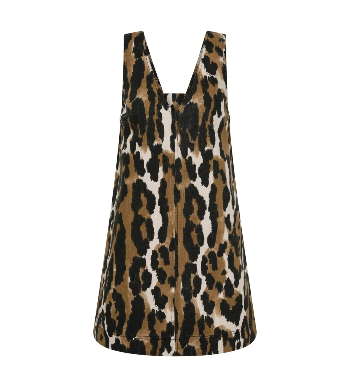 Aje Sienna Mini Dress Animal Print Size 6/XS - Image 5