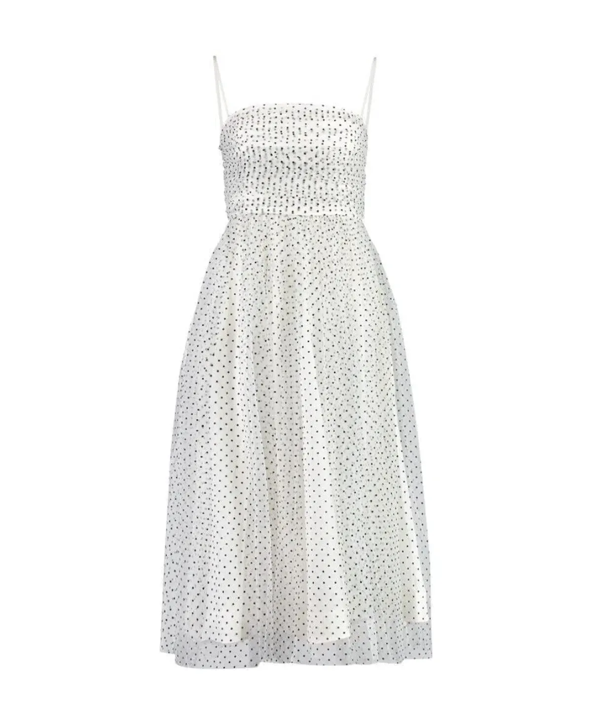 Zimmermann Tulle Midi Dress White Size 3 / AU 14 - Image 3