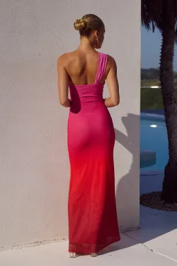 Runaway The Label Kyree Maxi Dress in Pink Ombre Size XS - AU 6 for rent on The Volte - image 3