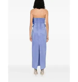 Aje Kira Midi Dress Blue Size 10 for rent on The Volte - image 3