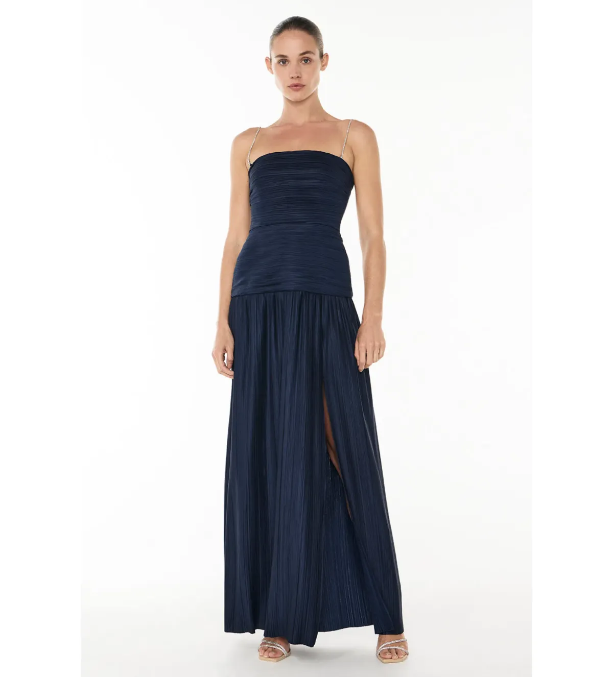 Manning Cartell Royal Debut Dress in Navy Size 12 - Image 1