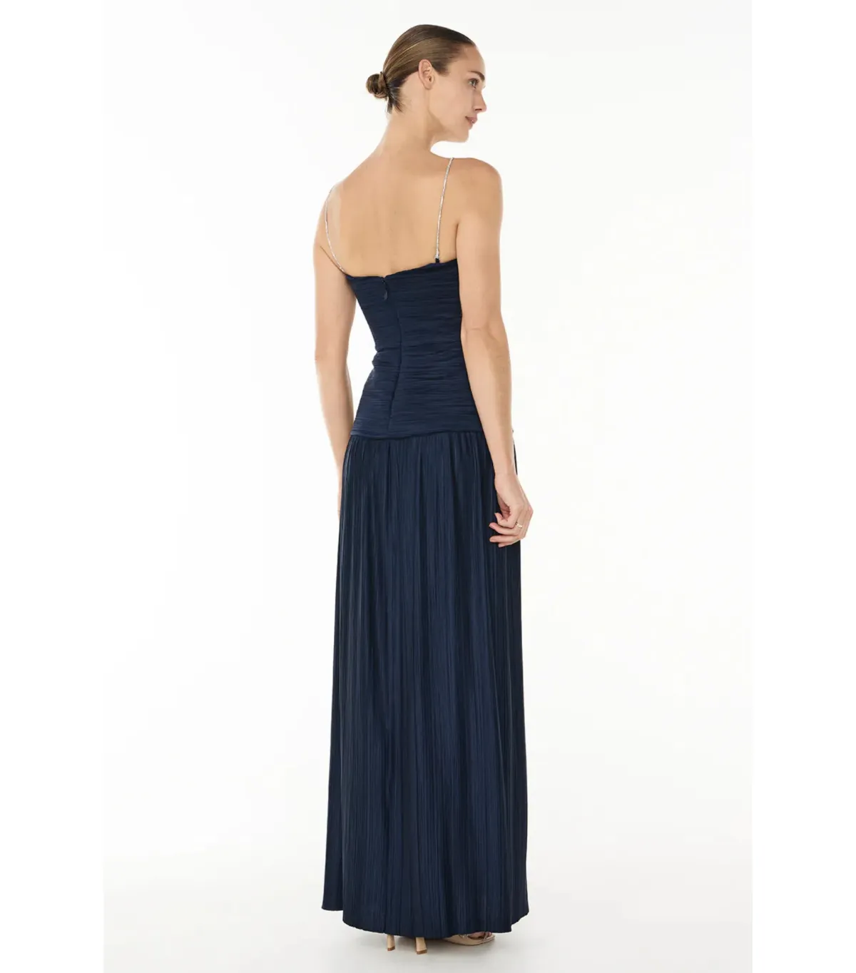 Manning Cartell Royal Debut Dress in Navy Size AU 14 - Image 2