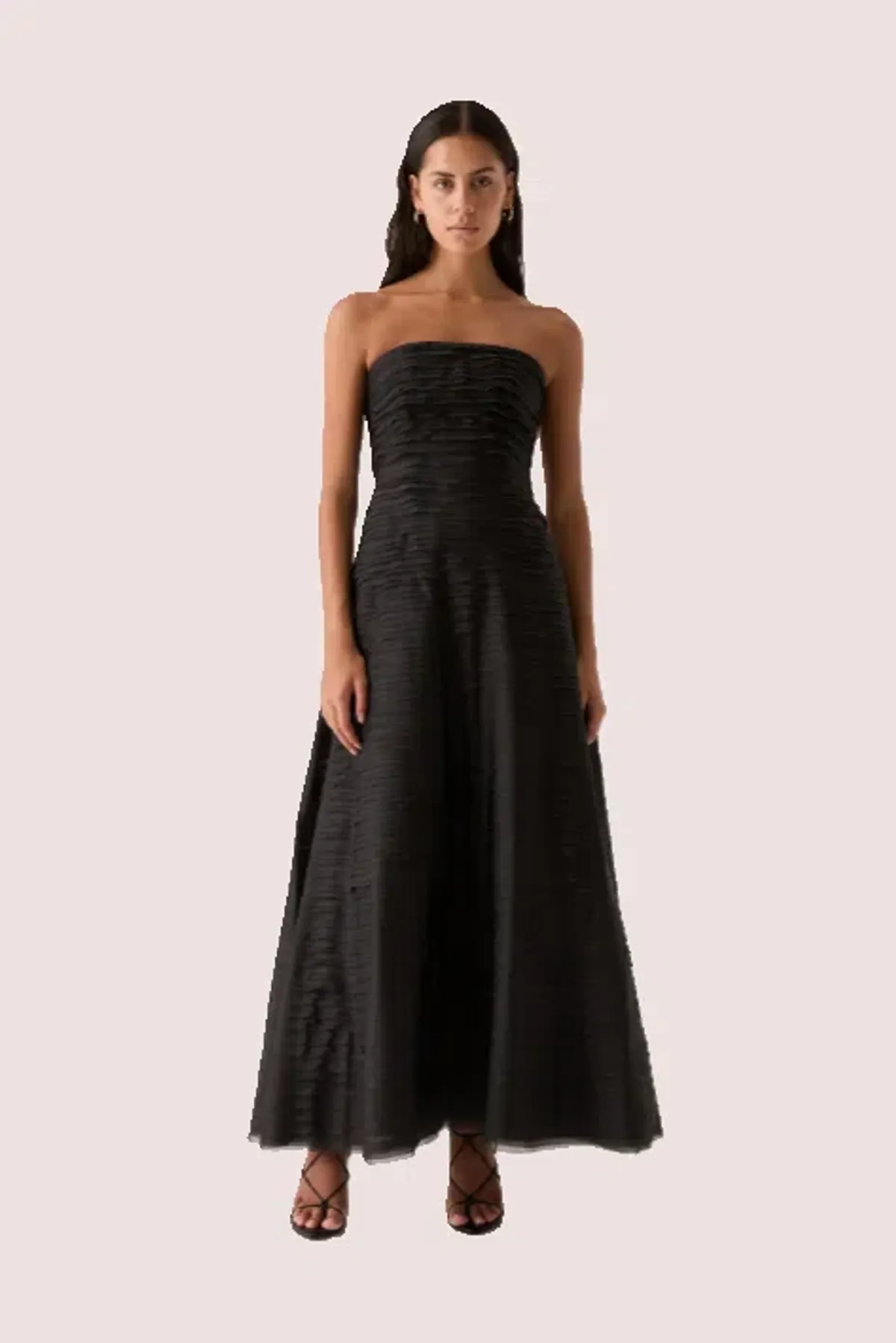 Aje Soundscape Maxi Dress Black Size 8 - Image 1