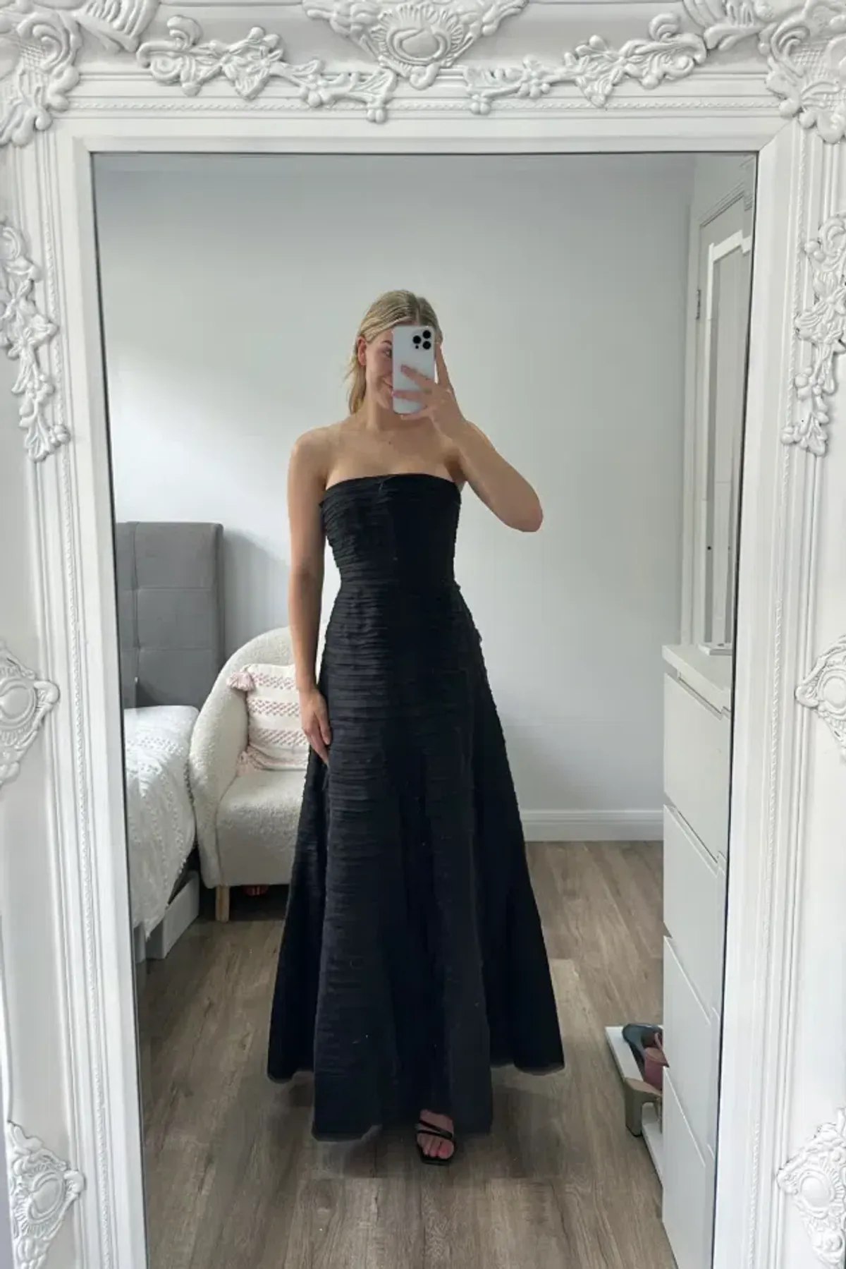 Aje Soundscape Maxi Dress Black Size 8 - Image 6