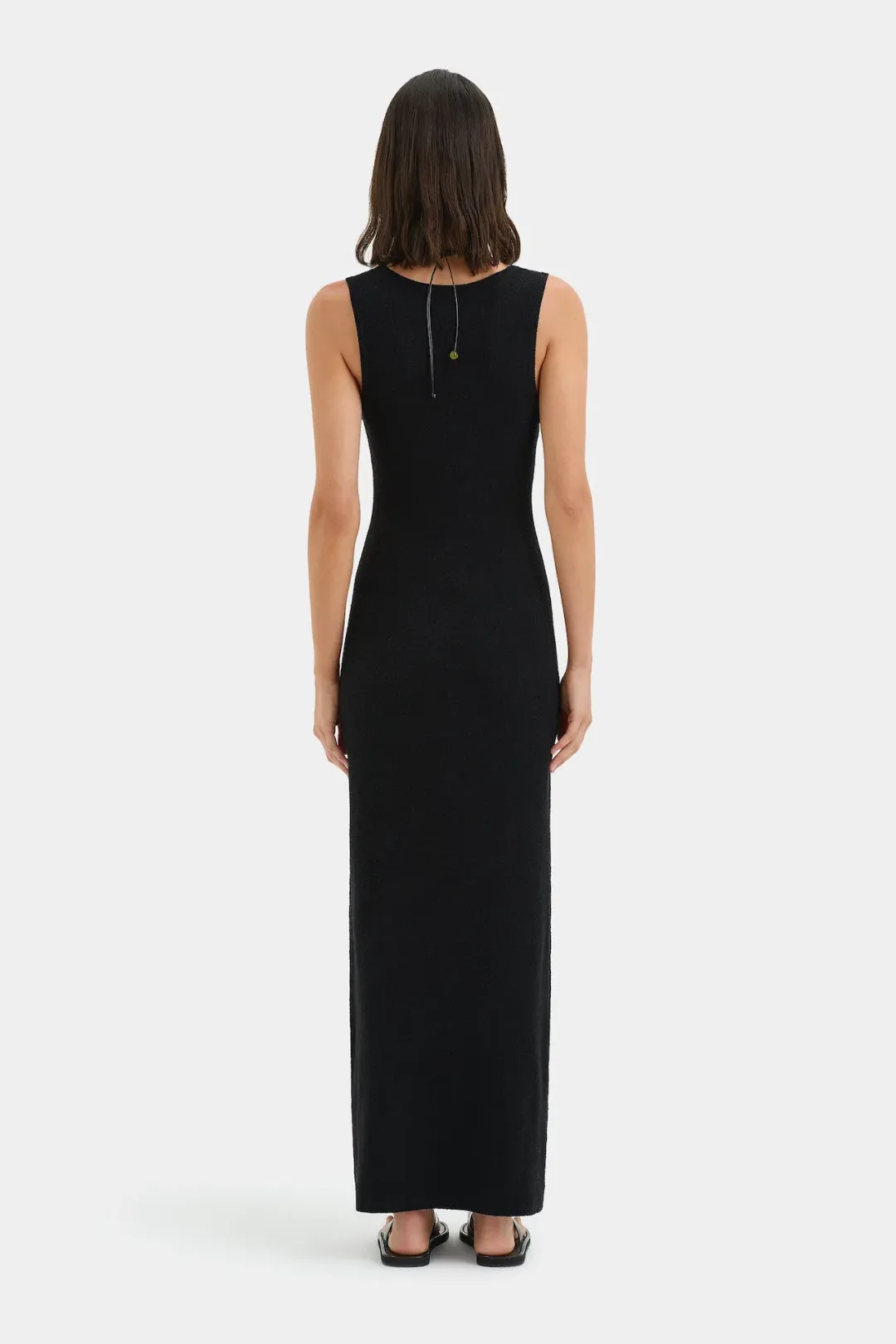 Sir the Label Chiara Scoop Neck Maxi Dress Black Size 2 / AU 10 for rent on The Volte - main image