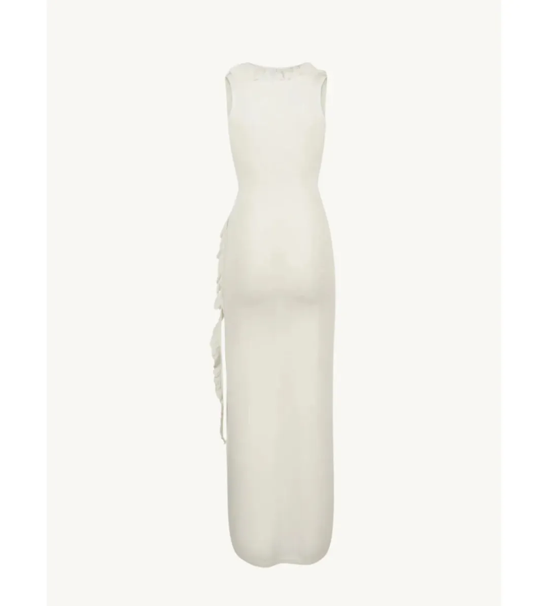 Asta Resort Antonella Maxi Dress Blanca Size AU 8 for rent on The Volte - main image