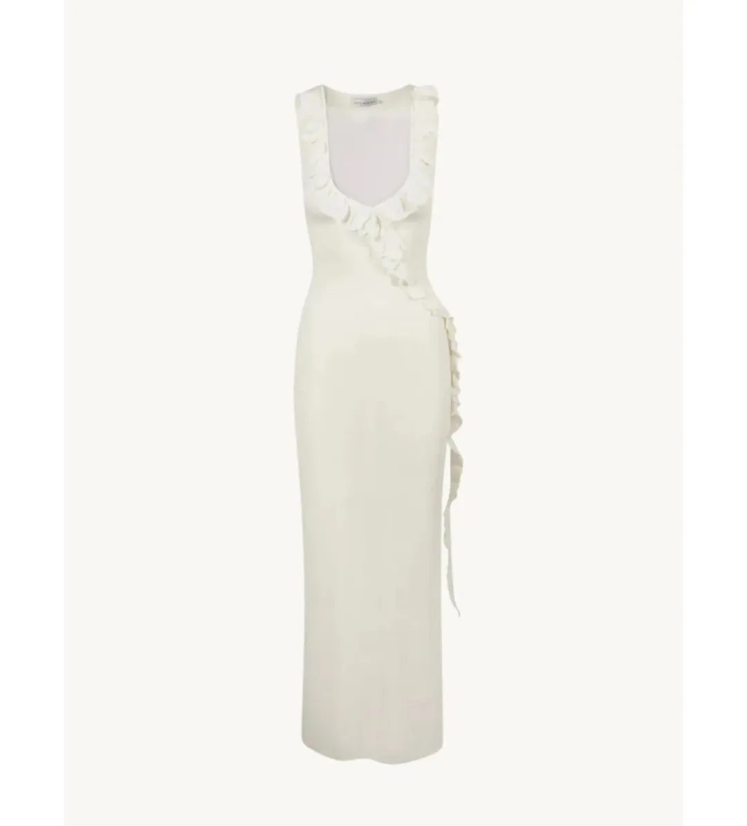 Asta Resort Antonella Maxi Dress Blanca Size AU 8 for rent on The Volte - main image