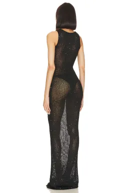 Asta Resort Natalia Dress in Black in Size S / AU 8 for rent on The Volte - image 2