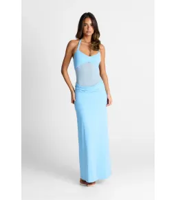 Sasha Therese Sariya Maxi Dress Sky Blue Size M / AU 10 for rent on The Volte - image 1