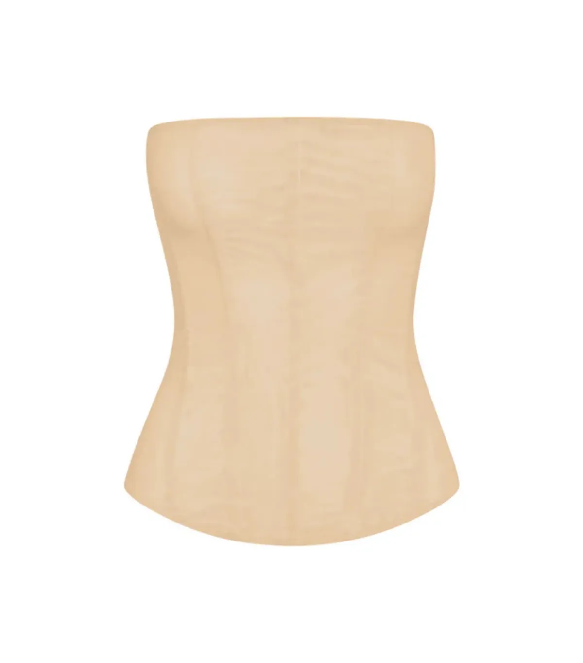 Leau Muse Mesh Corset Top Tan Size XS / AU 6 - Image 3