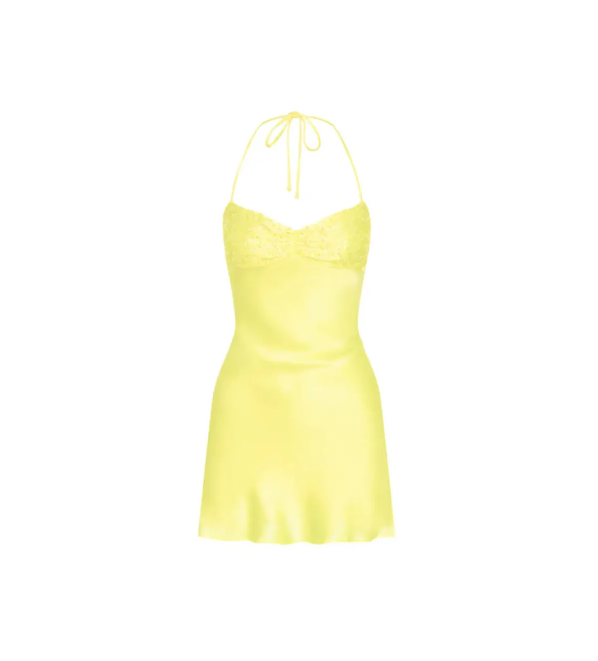 I Am Delilah Citrus Jade Mini Dress in Yellow Size S/ AU 8 - Image 5