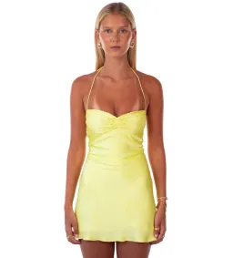I Am Delilah Citrus Jade Mini Dress in Yellow Size S/ AU 8 for rent on The Volte - image 2