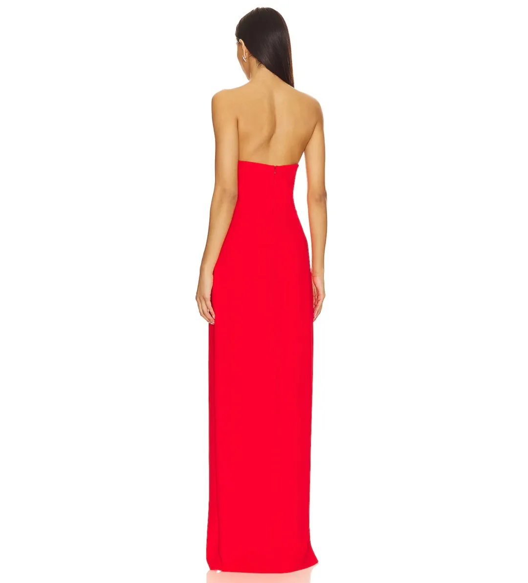 Amanda Uprichard Puzzle Gown Crimson Size L/AU 12 for rent on The Volte - main image