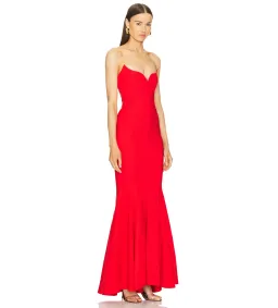 Michael Costello Billie Gown Red Size XS/AU 6 for rent on The Volte - image 2