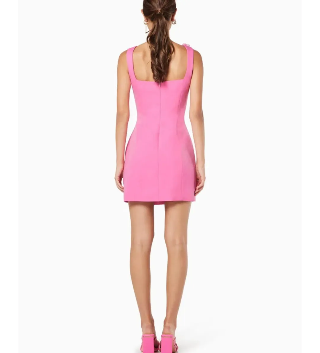 Elliatt Trompe Mini Dress Pink Size 6 for rent on The Volte - main image
