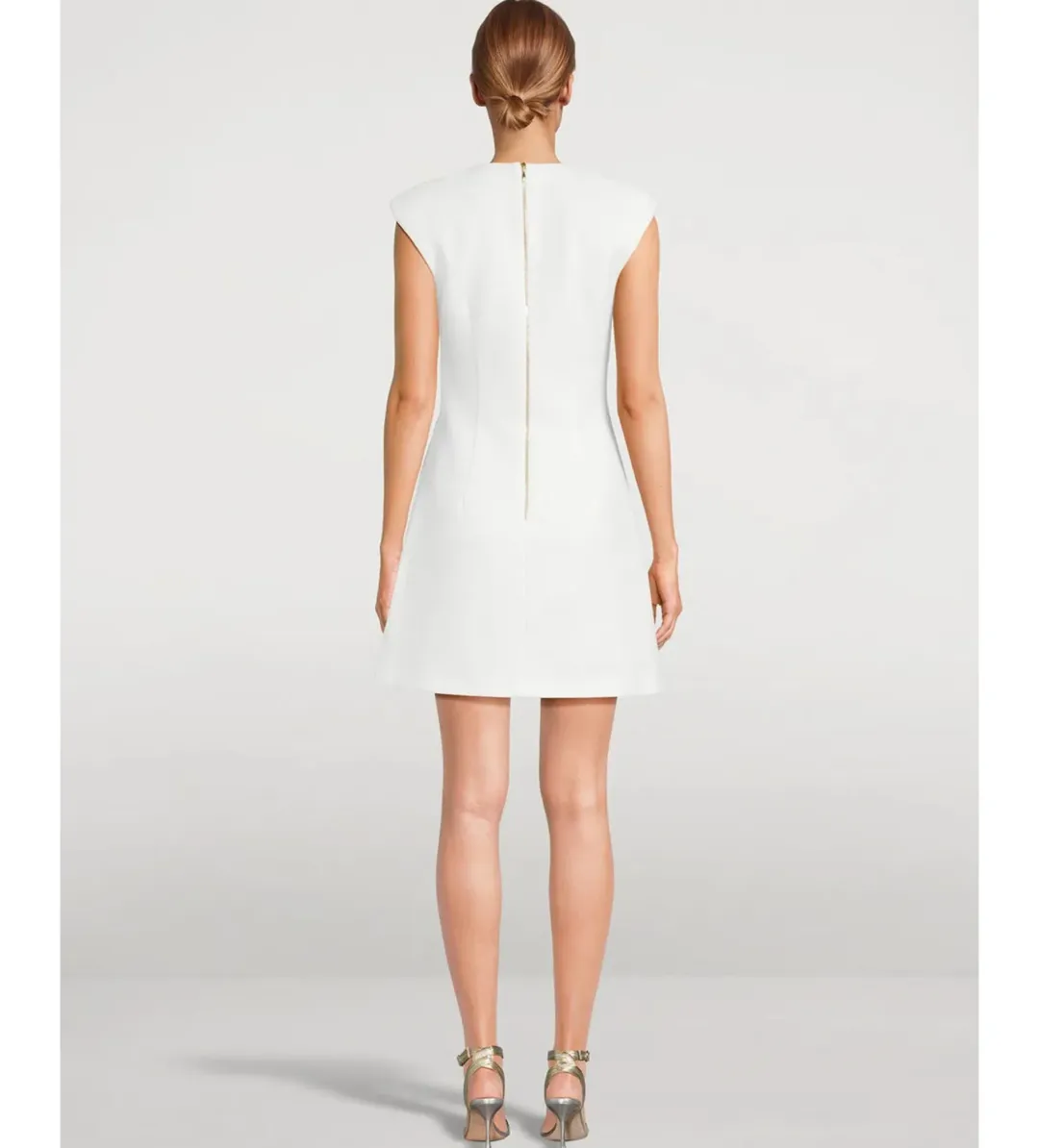 Rebecca Vallance Versailles Sequin-Appliqu Mini Dress White Size 14 for rent on The Volte - main image