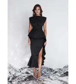 Rachel Gilbert Adelaide Top Szie 8 and Skirt Size 6 Set Black for rent on The Volte - image 1