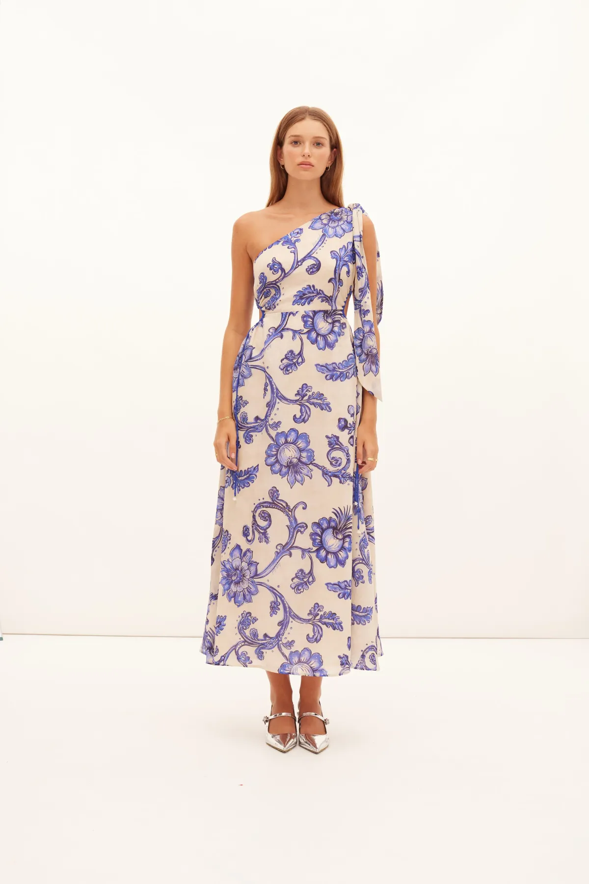 Kate Ford Bartley Tie Cut Gown - Image 1