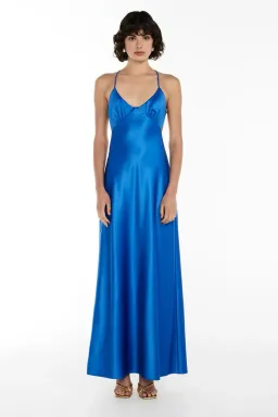 Manning Cartell Blue Saturation Point Slip Dress Size 8 for rent on The Volte - image 1