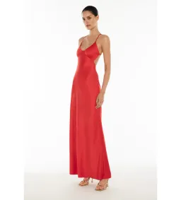 Manning Cartell Saturation Point Slip Dress in Red Size 6 for rent on The Volte - image 2