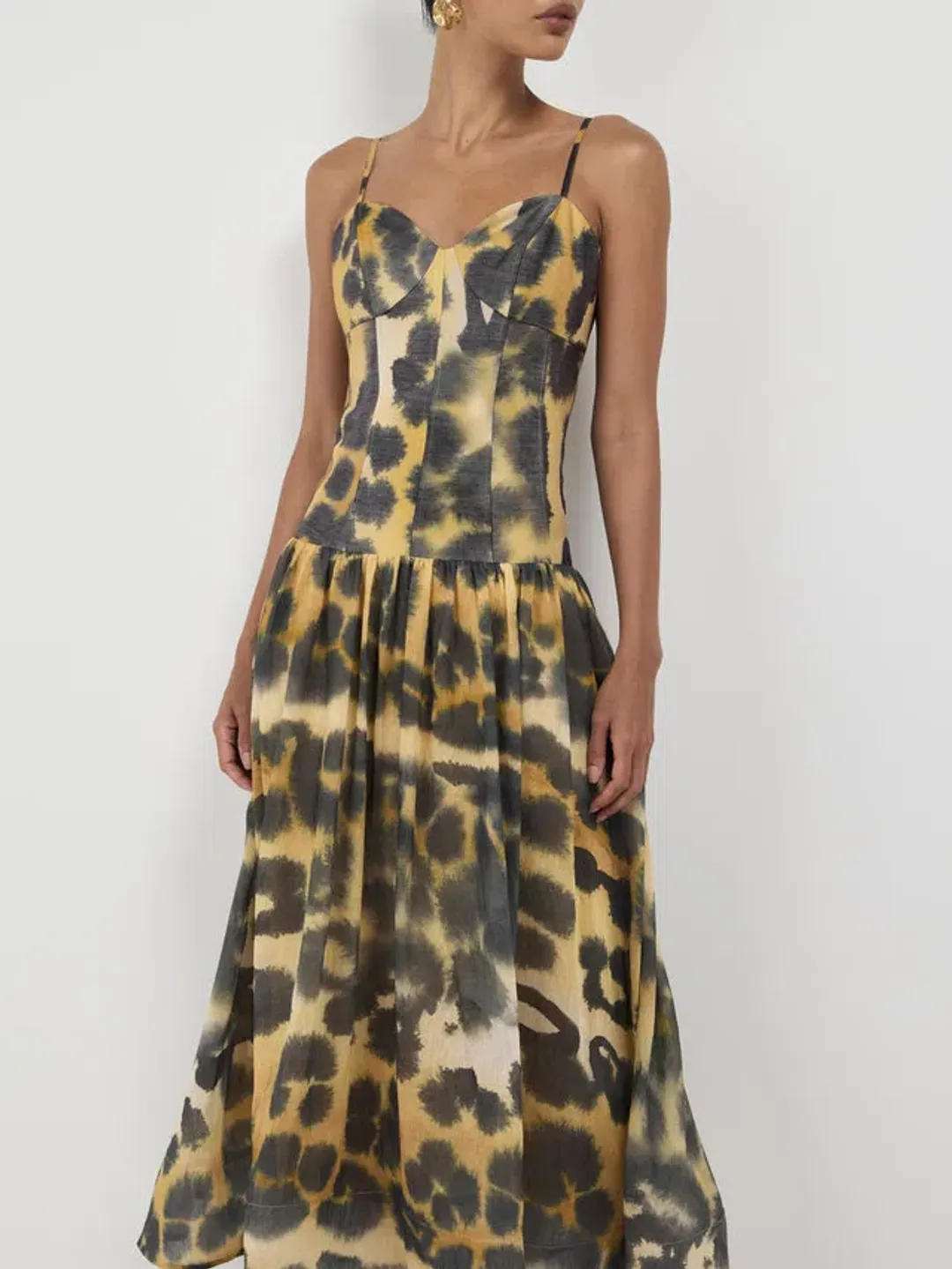 Sheike Feline Midi Dress Size AU 12 for rent on The Volte - main image