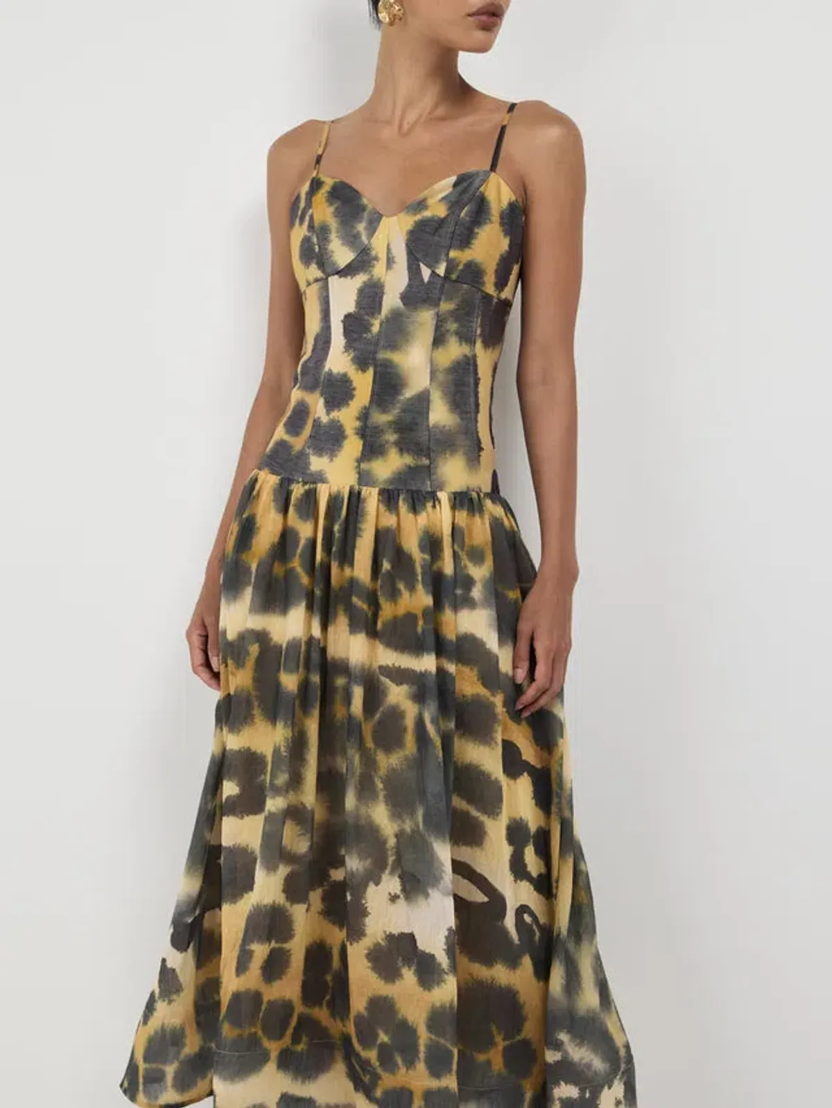 Sheike Feline Midi Dress Size AU 12 - Image 2