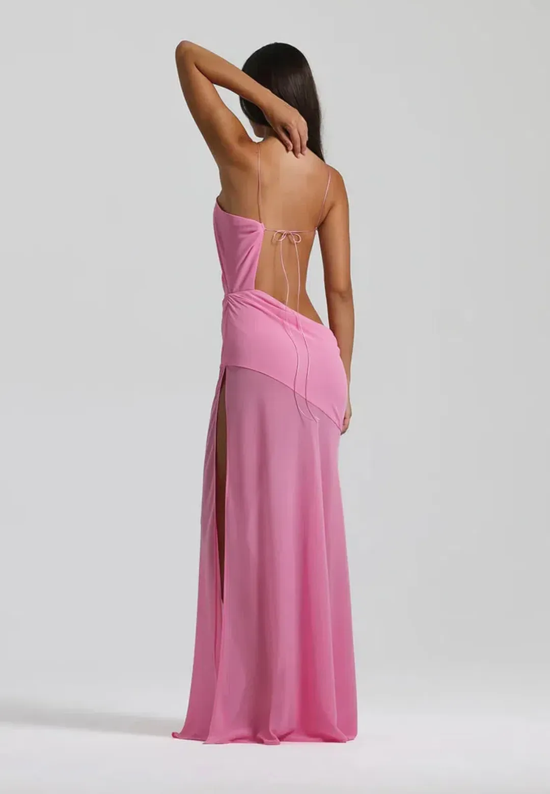 Natalie Rolt Pink Dahlia Dress Size AU 8 for rent on The Volte - main image