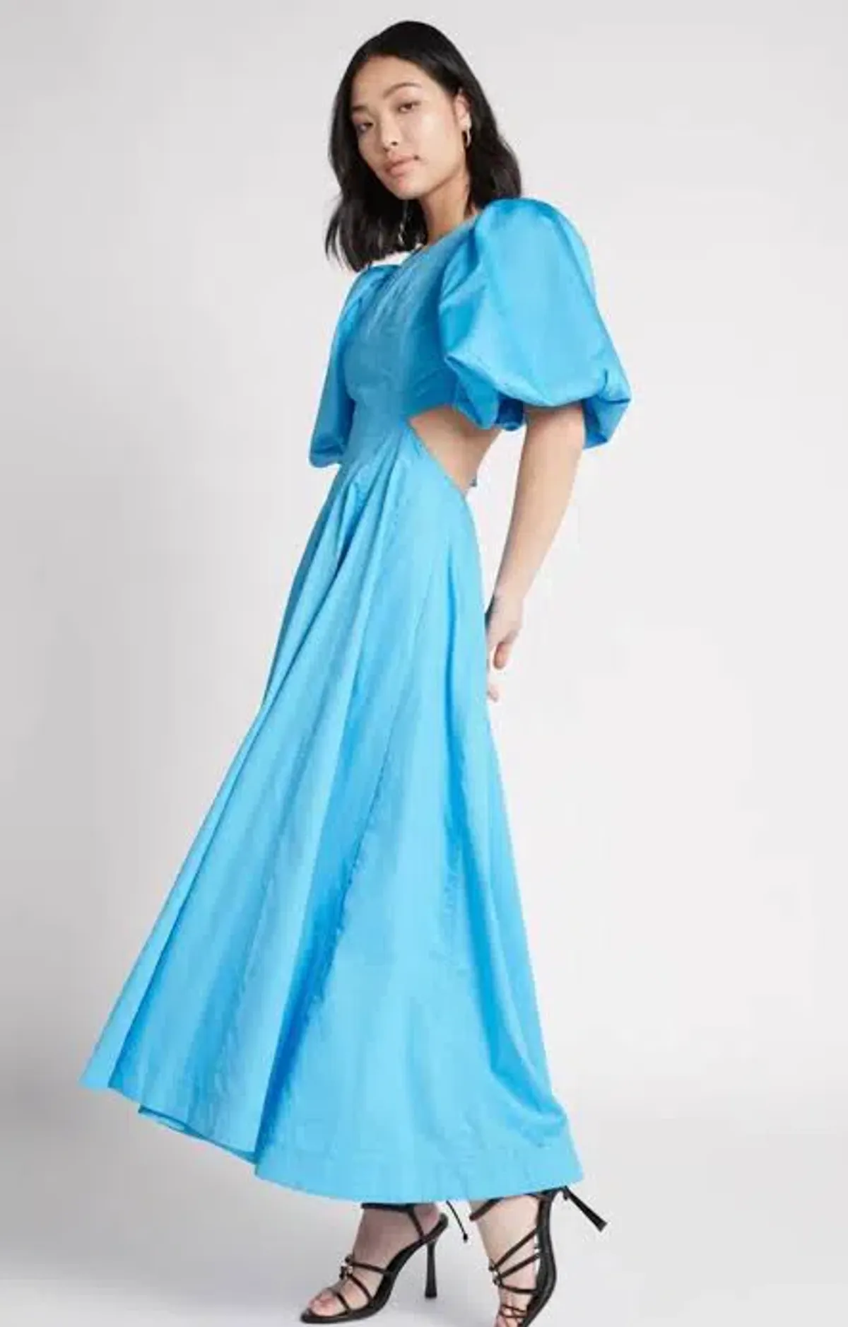 Aje Fallingwater Cut Out Midi Dress Size 14 - Image 3