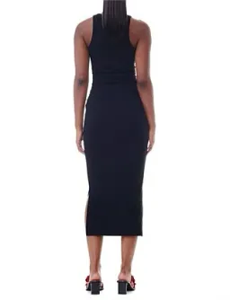 Ganni Soft Cotton Rib Tank Top Maxi Dress Size 8/S for rent on The Volte - image 10