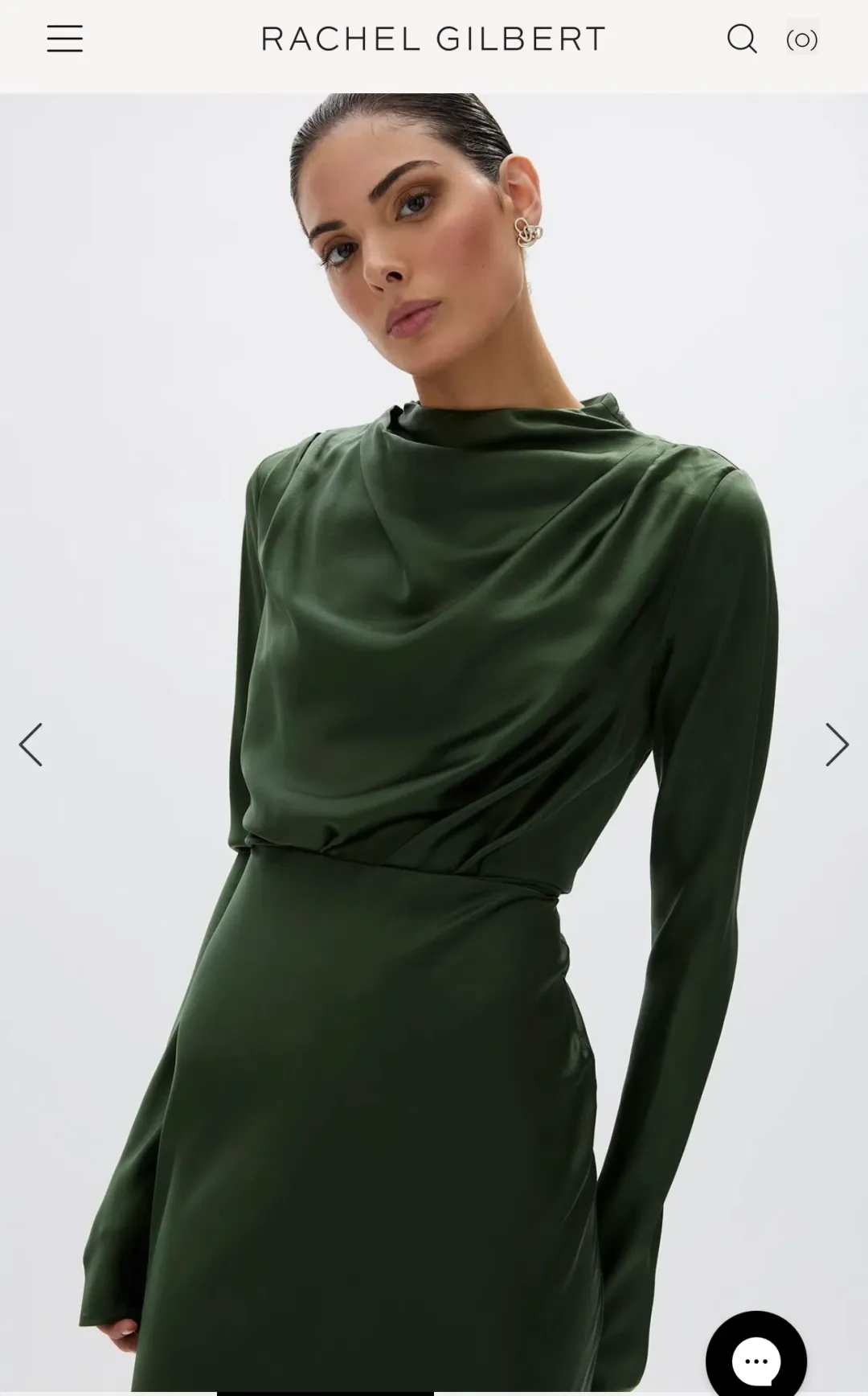 Rachel Gilbert Lucielle Gown Size 8 for rent on The Volte - main image