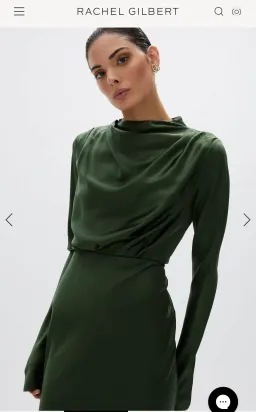 Rachel Gilbert Lucielle Gown Size 8 for rent on The Volte - image 2