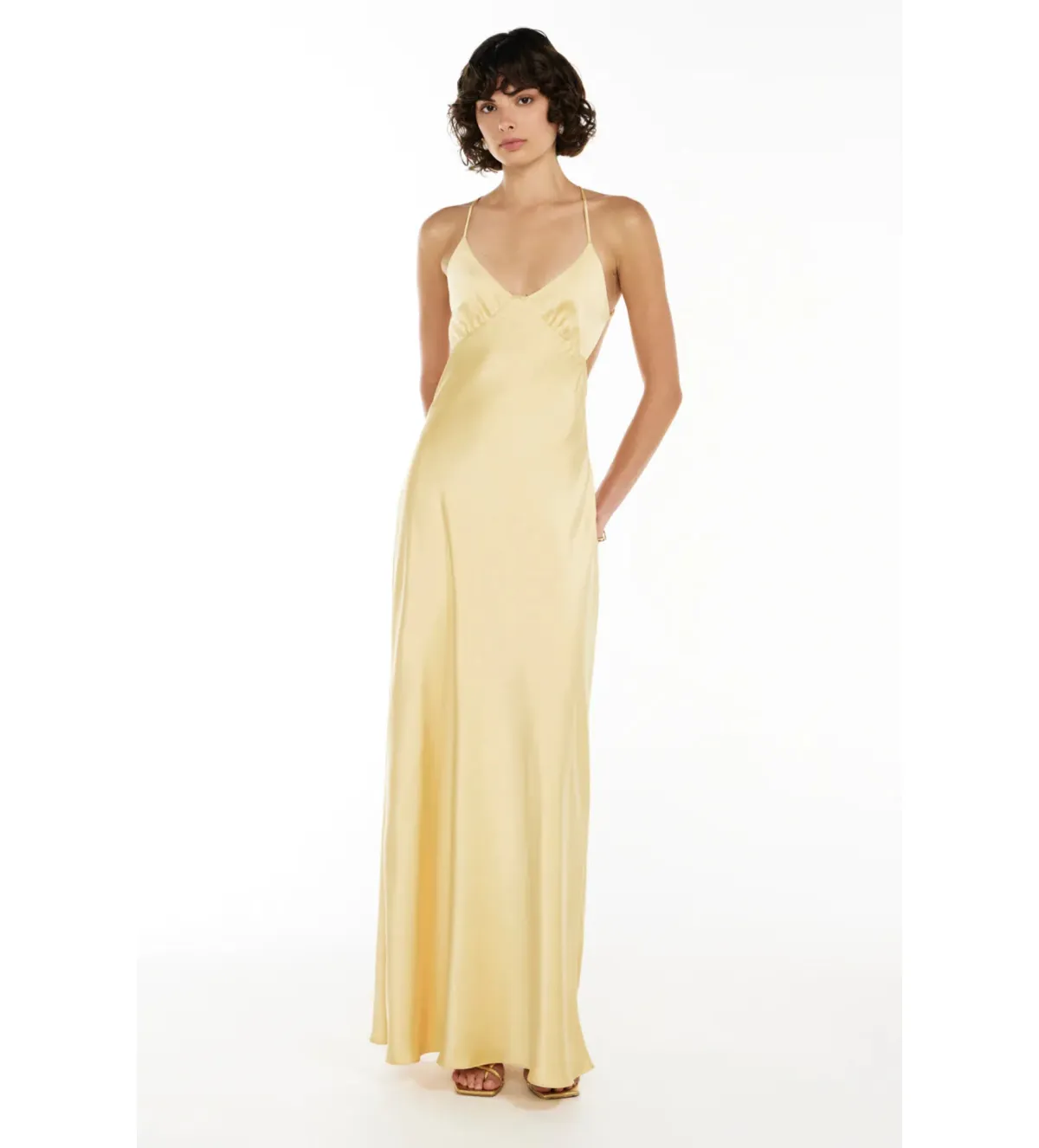 Manning Cartell Saturation Point Slip Dress Custard Size 8 for rent on The Volte - main image