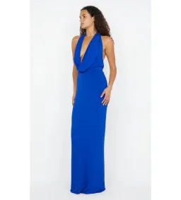 Bec Bridge Ultramarine Nessie Maxi Dress In Blue Size AU 12 for rent on The Volte - image 2