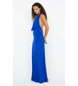 Bec Bridge Ultramarine Nessie Maxi Dress In Blue Size AU 12 for rent on The Volte - image 3