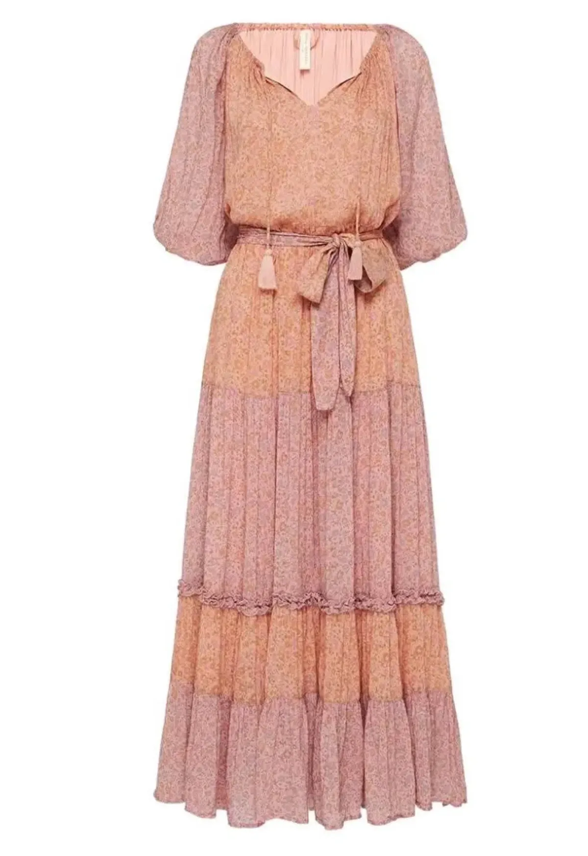 Spell Rae Gown in Peach Size M AU 12 - Image 3