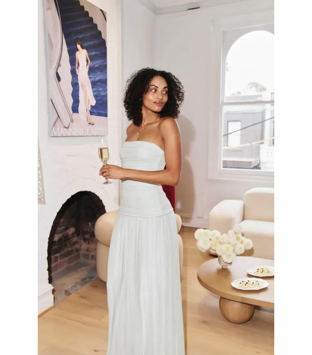 Manning Cartell Royal Debut Dress Sage Size AU 8 for rent on The Volte - main image