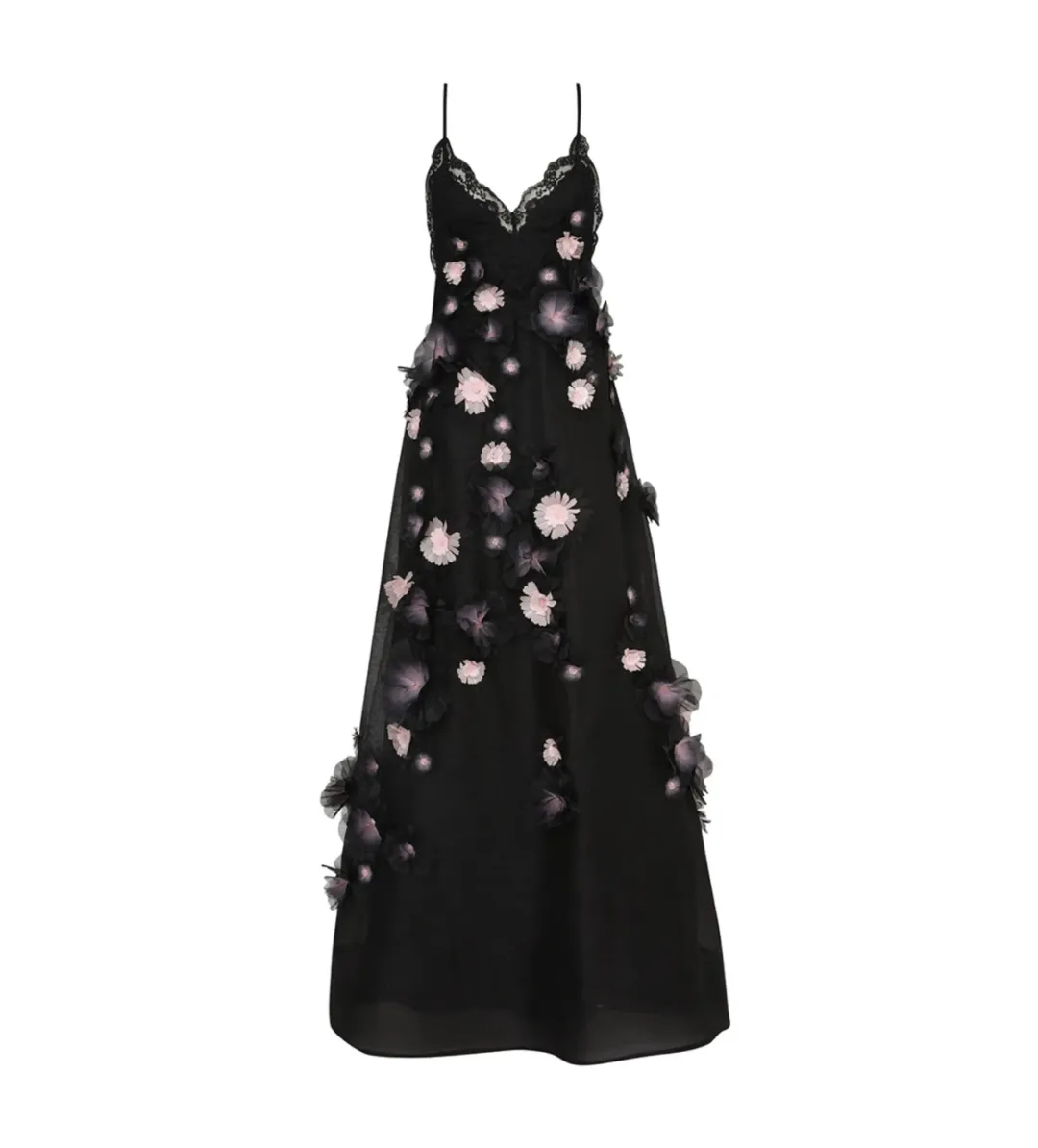 Zimmermann Matchmaker Daisy Slip Maxi Dress in Black Size AU 10 for rent on The Volte - main image