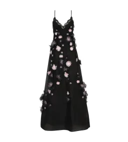 Zimmermann Matchmaker Daisy Slip Maxi Dress in Black Size AU 10 for rent on The Volte - image 6