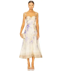 Zimmermann Dawning Picnic Dress in Lilac Floral Size 1 AU 10 for rent on The Volte - image 1