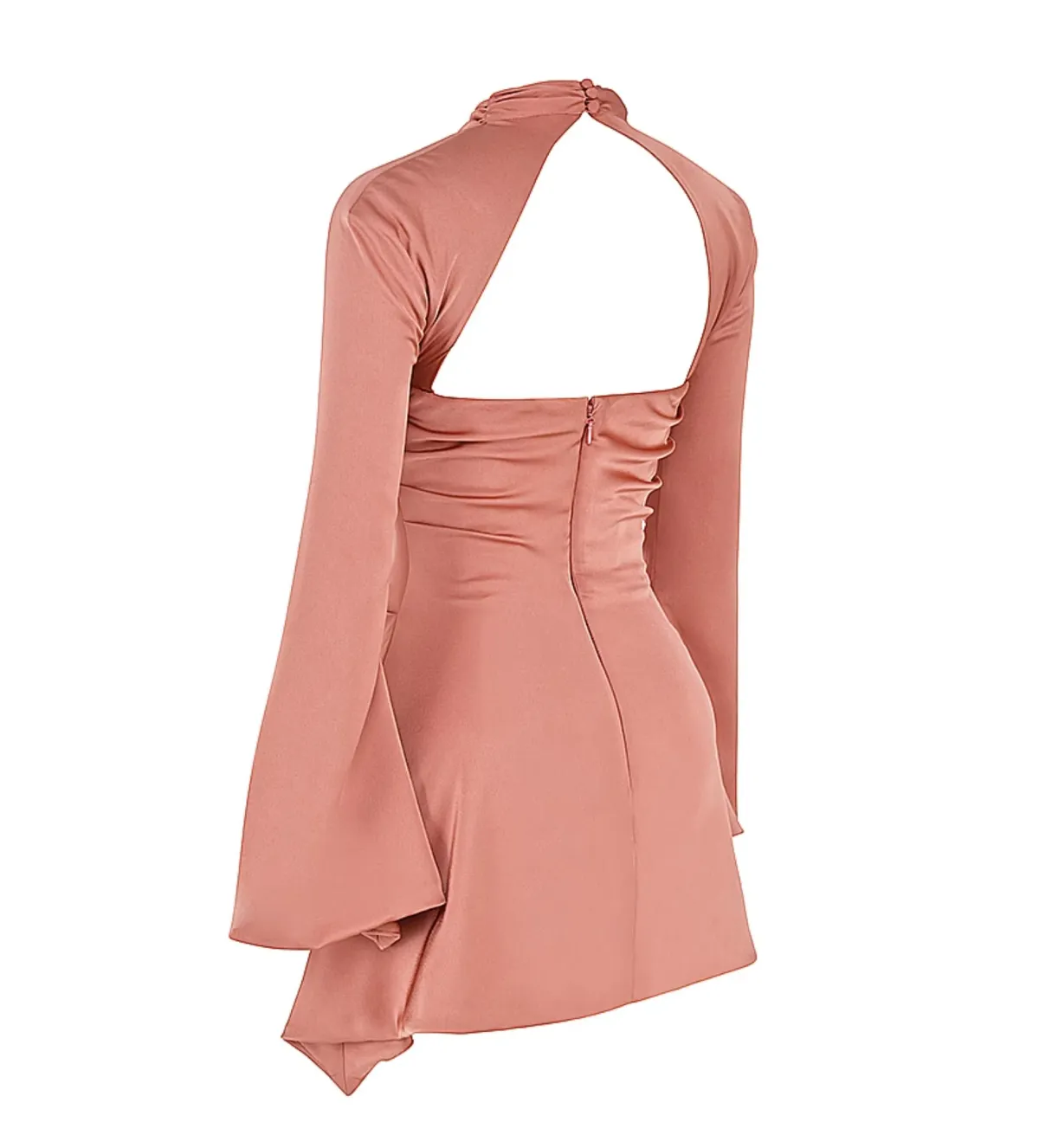 House of CB Toira Rose Draped Corset Mini Dress Size 10 - Image 6