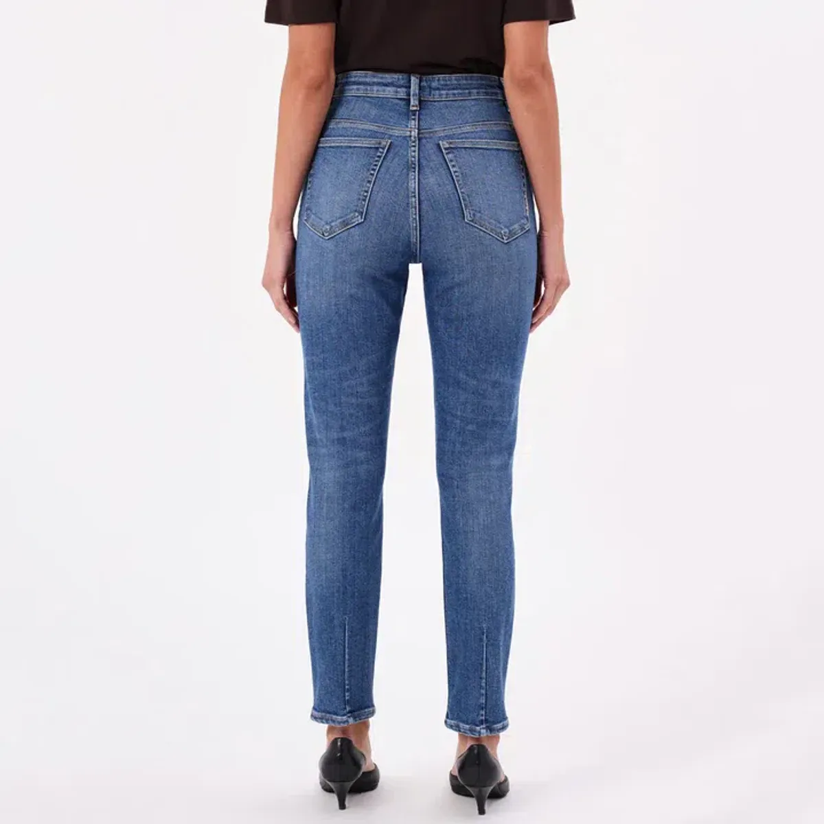 Neuw Denim Lola Mom Iris Jeans Indigo Size 8/S - Image 2