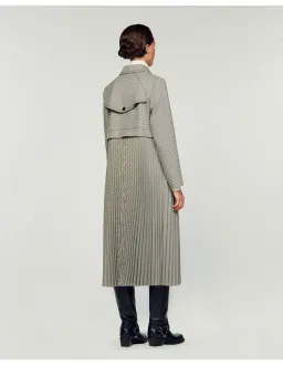Sandro Paris Mathilda Trench Coat Size 12/L for rent on The Volte - image 3