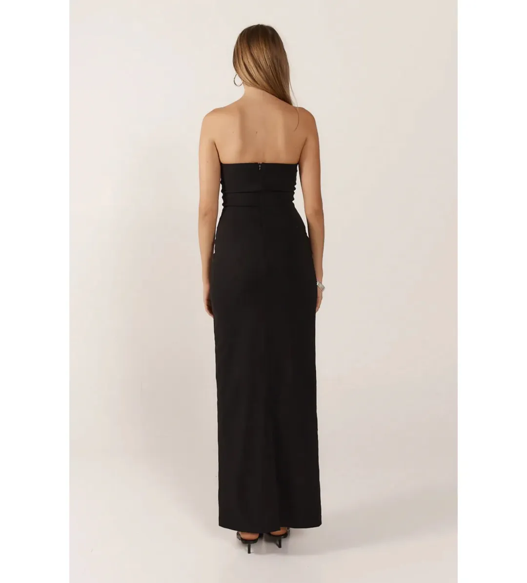 Ance Gria Margo Maxi Dress Black Size S AU 8 for rent on The Volte - main image
