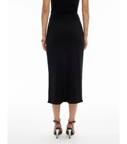 Witchery Knit Maxi Skirt Black Size for rent on The Volte - image 3